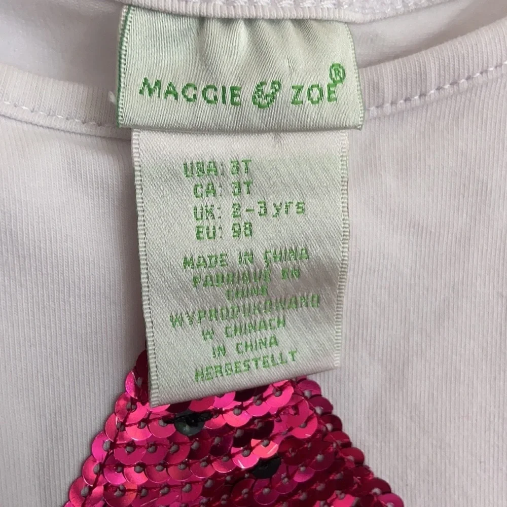 Maggie & Zoe Girls 3T Ruffle Dress - Picture 3 of 10